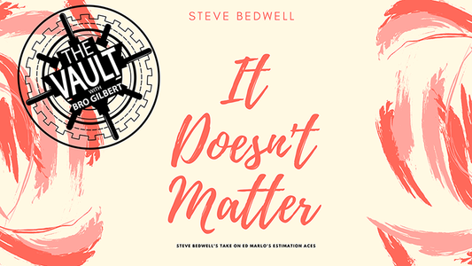 【Murphy's Magic DL】 『ザ・ボルト - イット・ダズント・マター』 スティーブ・ベドウェル / The Vault - It Doesn't Matter by Steve Bedwell video DOWNLOAD