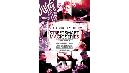 【Murphy's Magic DL】 『ストリートスマートマジックシリーズエピソード1』 ディーエル・プロダクションズ / Colin Underwood: Street Smart Magic Series - Episode 1 by DL Productions (South Africa) video DOWNLOAD