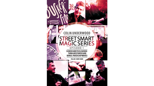 【Murphy's Magic DL】 『ストリートスマートマジックシリーズエピソード1』 ディーエル・プロダクションズ / Colin Underwood: Street Smart Magic Series - Episode 1 by DL Productions (South Africa) video DOWNLOAD