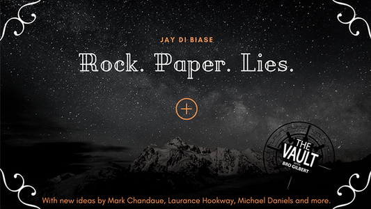 【Murphy's Magic DL】 『ザ・ボールト ロックペーパーライス プラス』 ジェイ・ディ・ビアーゼ / The Vault - Rock Paper Lies Plus by Jay Di Biase video DOWNLOAD