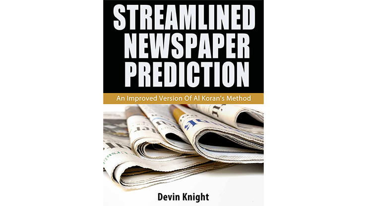 【Murphy's Magic DL】Streamlined Newspaper Prediction by Devin Knight eBook DOWNLOAD