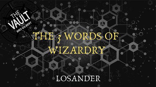 【Murphy's Magic DL】 『ザ・ボルト - ザ・スリー・ワーズ・オブ・ウィザードリー』 ロサンダー / The Vault - The 3 Words of Wizardry by Losander video DOWNLOAD