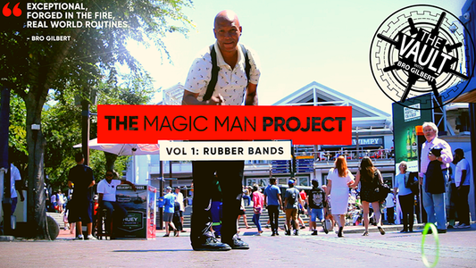 【Murphy's Magic DL】 『ザ・マジックマン・プロジェクト（ボリューム1・ゴムバンド）』 アンドリュー・イーランド / The Vault - The Magic Man Project (Volume 1 Rubber Bands) by Andrew Eland video DOWNLOAD