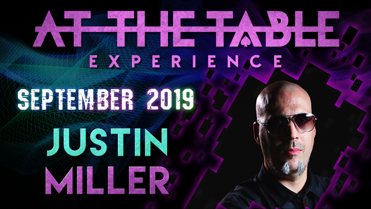 【Murphy's Magic DL】At The Table Live Lecture - Justin Miller 2 September 4th 2019 video DOWNLOAD