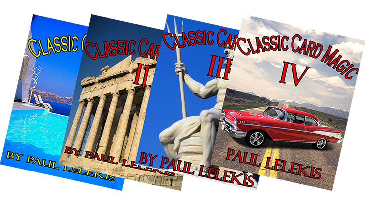 【Murphy's Magic DL】『ザ・トータルパッケージ』 ポール・A・レレキス / THE TOTAL PACKAGE by Paul A. Lelekis The Classics of Card Magic Volumes I, II, III, IV eBook DOWNLOAD