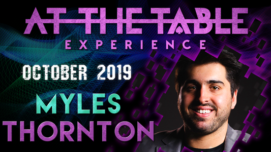 【Murphy's Magic DL】 『アット・ザ・テーブル・ライブ・レクチャー』 マイルス・ソーントン / At The Table Live Lecture - Myles Thornton October 16th 2019 video DOWNLOAD