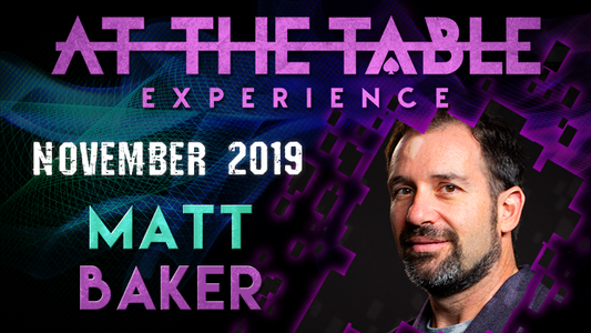 【Murphy's Magic DL】 『アット・ザ・テーブル・ライブ・レクチャー』 マット・ベイカー / At The Table Live Lecture - Matt Baker November 6th 2019 video DOWNLOAD