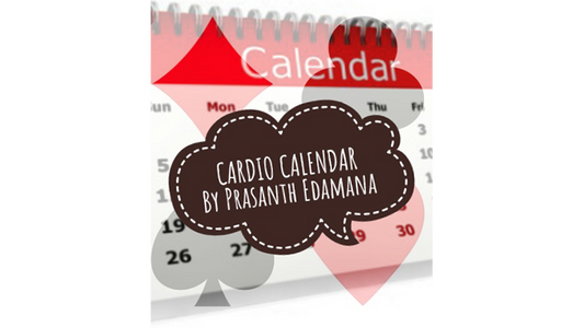 【Murphy's Magic DL】『カードioカレンダー』 プラサント・エダマナ / Cardio Calendar by Prasanth Edamana Mixed Media DOWNLOAD