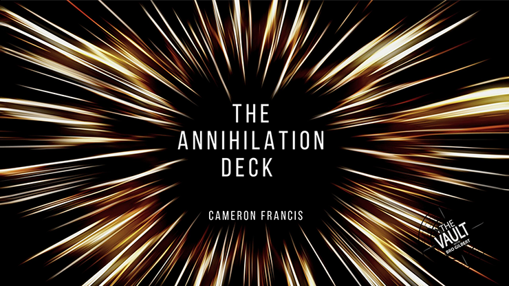 【Murphy's Magic DL】『ザ・ヴォルト - ザ・アナイアレーション・デッキ』 キャメロン・フランシス / The Vault - The Annihilation Deck by Cameron Francis Mixed Media DOWNLOAD