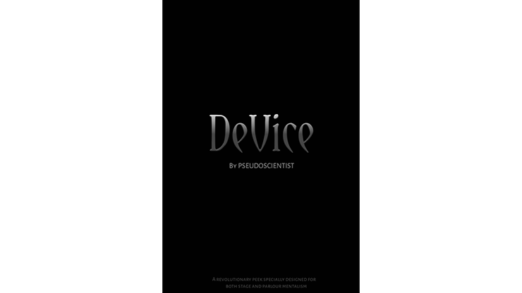 【Murphy's Magic DL】DeVice by Pseudoscientist eBook DOWNLOAD