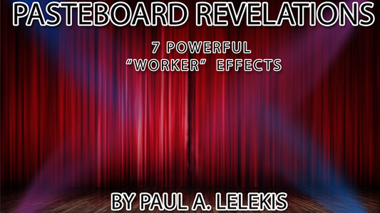 【Murphy's Magic DL】『ペーストボードレヴェレーションズ』 ポール・A・レレキス / PASTEBOARD REVELATIONS by Paul A. Lelekis mixed media DOWNLOAD