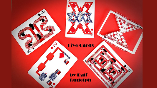 【Murphy's Magic DL】『ファイブ・カード』 フェアマジック / 5 Cards by Fairmagic Mixed Media DOWNLOAD
