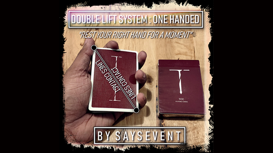 【Murphy's Magic DL】 『ダブルリフトシステム: ワンハンデッド』 セイセブン・ティー / Double Lift System: ONE HANDED by SaysevenT video DOWNLOAD