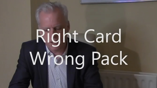 【Murphy's Magic DL】 『ライトカード・ロングパック』 ブライアン・ルイス / Right Card, Wrong Pack by Brian Lewis video DOWNLOAD