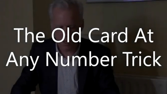 【Murphy's Magic DL】 『トカアント』 ブライアン・ルイス / TOCAANT (The Old Card At Any Number Trick) by Brian Lewis video DOWNLOAD