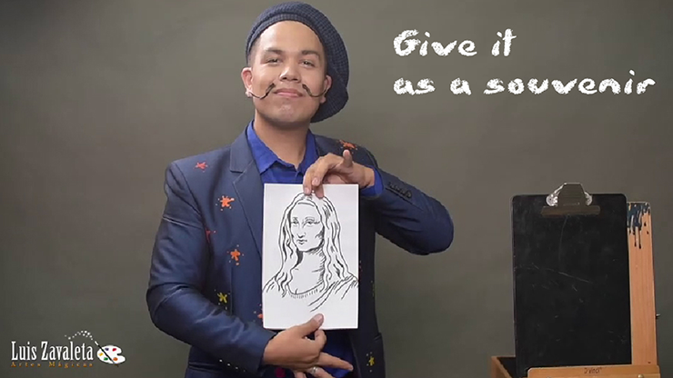 【Murphy's Magic DL】 『インスタント・アーティスト』 ルイス・ザバレタ / Instant Artist by Luis Zavaleta video DOWNLOAD