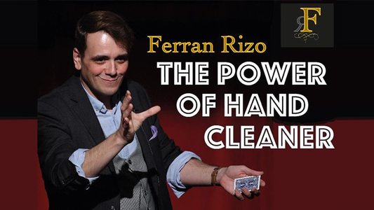 【Murphy's Magic DL】 『ザ・パワー・オブ・ハンド・クリーナー』 フェラン・リゾ / The Power of Hand Cleaner by Ferran Rizo video DOWNLOAD