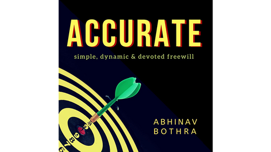 【Murphy's Magic DL】 『アキュレート』 アビナヴ・ボトラ / Accurate by Abhinav Bothra Mixed Media DOWNLOAD