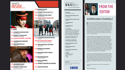 【Murphy's Magic DL】 『バニッシュマガジン36』 マーフィーズマジック / Vanish Magazine #36 eBook DOWNLOAD
