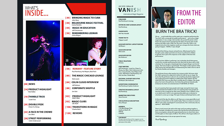 【Murphy's Magic DL】 『バニッシュマガジン48』 マーフィーズマジック / Vanish Magazine #48 eBook DOWNLOAD