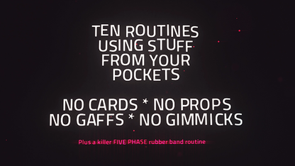 【Murphy's Magic DL】No Cards, No Problem by John Carey video DOWNLOAD