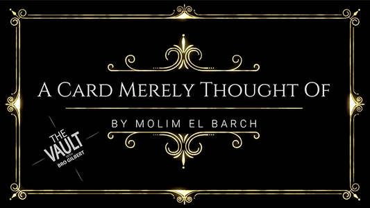 【Murphy's Magic DL】 『ザ・ボルト・エーシーエムティーオー』 モリム・エル・バーチ / The Vault - ACMTO by Molim El Barch video DOWNLOAD