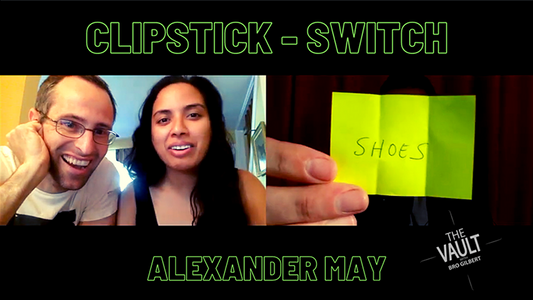 【Murphy's Magic DL】 『ザ・ボルト・クリップスティック・スイッチ』 アレクサンダー・メイ / The Vault - ClipStick Switch by Alexander May video DOWNLOAD