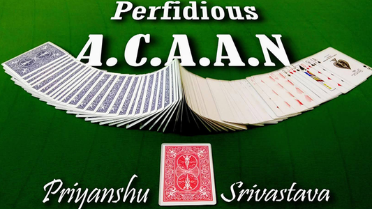 【Murphy's Magic DL】 『パーフィディアス・エーシーエーエヌ』 プリヤンシュ・スリヴァスタヴァ・ジャスシャー・マジック / The Perfidious A.C.A.A.N by Priyanshu Srivastava and JasSher Magic video DOWNLOAD
