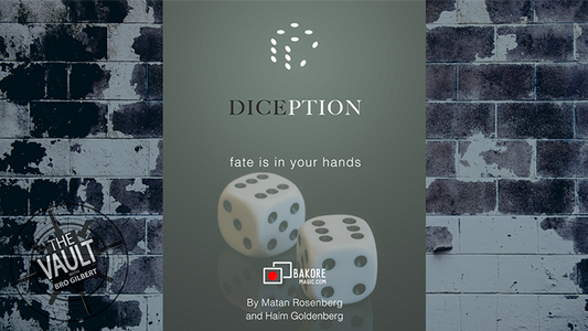 【Murphy's Magic DL】 『ザ・ボルト・ダイセプション』 ハイム・ゴールデンバーグ・マタン・ローゼンバーグ / The Vault - Diception by Haim Goldenberg & Matan Rosenberg mixed media DOWNLOAD