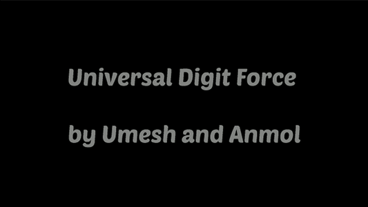 【Murphy's Magic DL】 『ユニバーサルデジタルフォース』 ウメシュ / Universal Digital Force by Umesh video DOWNLOAD