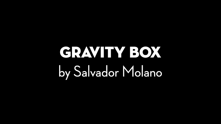【Murphy's Magic DL】Gravity Box by Salvador Molano video DOWNLOAD