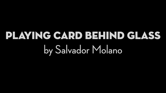 【Murphy's Magic DL】 『プレイングカードビハインドグラス』 サルバドール・モラーノ / Playing Card Behind Glass by Salvador Molano video DOWNLOAD