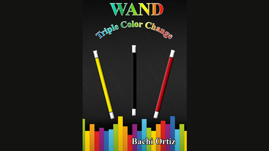 【Murphy's Magic DL】 『ワンドトリプルカラーチェンジ』 バチ・オルティス / Wand Triple Color Change by Bachi Ortiz video DOWNLOAD