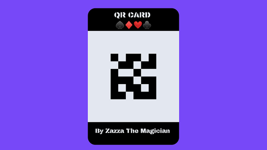 【Murphy's Magic DL】『QRカード』 ザッザ・ザ・マジシャン / QR CARD By Zazza The Magician Mixed Media DOWNLOAD