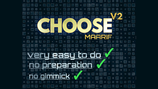 【Murphy's Magic DL】 『チョイス V2』 マーリフ / Choose V2 by Maarif video DOWNLOAD