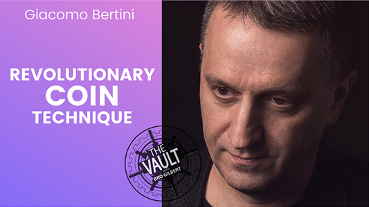 【Murphy's Magic DL】 『ザ・ボルト・レボリューショナリー・コイン・テクニック』 ジャコモ・ベルティーニ / The Vault - REVOLUTIONARY COIN TECHNIQUE by Giacomo Bertini video DOWNLOAD