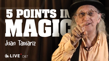 【Murphy's Magic DL】 『フアン・タマリズ マスタークラス ボリューム4』 マーフィーズ・マジック / Juan Tamariz MASTER CLASS Vol. 4