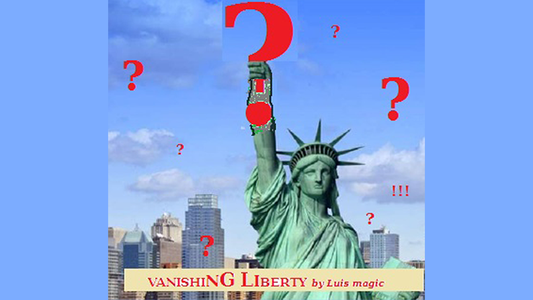 【Murphy's Magic DL】『バニッシングリバティ』 ルイス / VANISHING LIBERTY by Luis magic mixed media DOWNLOAD