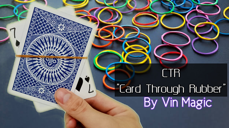 【Murphy's Magic DL】CTR (Card Through Rubber) by Vin Magic video DOWNLOAD