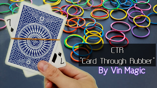 【Murphy's Magic DL】 『シーティーアール』 ヴィン・マジック / CTR (Card Through Rubber) by Vin Magic video DOWNLOAD
