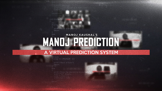 【Murphy's Magic DL】 『マノージ・プレディクション・バーチャル・プレディクション・システム』 マノージ・カウシャル / MANOJ PREDICTION-Virtual Prediction System by Manoj Kaushal video DOWNLOAD