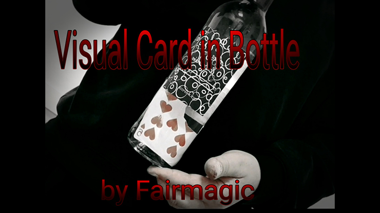 【Murphy's Magic DL】Visual Card in Bottle by Ralf Rudolph aka Fairmagic video DOWNLOAD