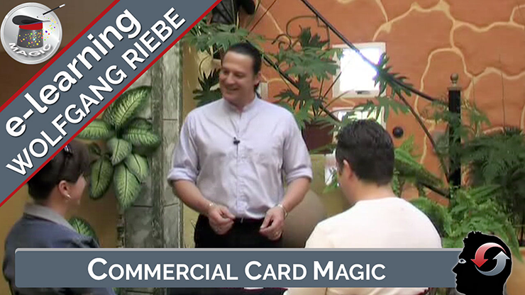 【Murphy's Magic DL】Commercial Card Magic by Wolfgang Riebe video DOWNLOAD