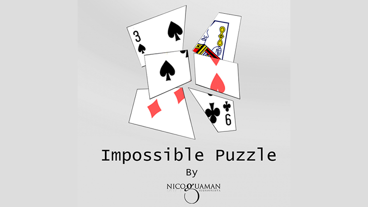 【Murphy's Magic DL】『インポッシブルパズル』 ニコ・グアマン / Impossible Puzzle by Nico Guaman mixed media DOWNLOAD