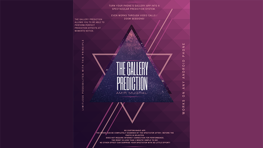 【Murphy's Magic DL】 『ザ・ギャラリー・プレディクション』 アミール・ムガ / The Gallery Prediction by Amir Mugha video DOWNLOAD