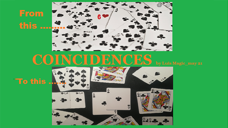 【Murphy's Magic DL】Coincidences by Luis Magic video DOWNLOAD