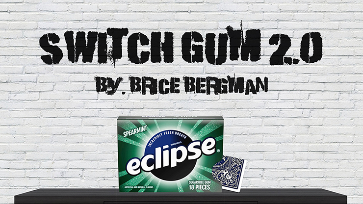 【Murphy's Magic DL】Switch Gum 2.0 by Brice Bergman video DOWNLOAD