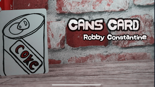 【Murphy's Magic DL】 『カンズカード』 ロビー・コンスタンティン / Cans Card by Robby Constantine video DOWNLOAD