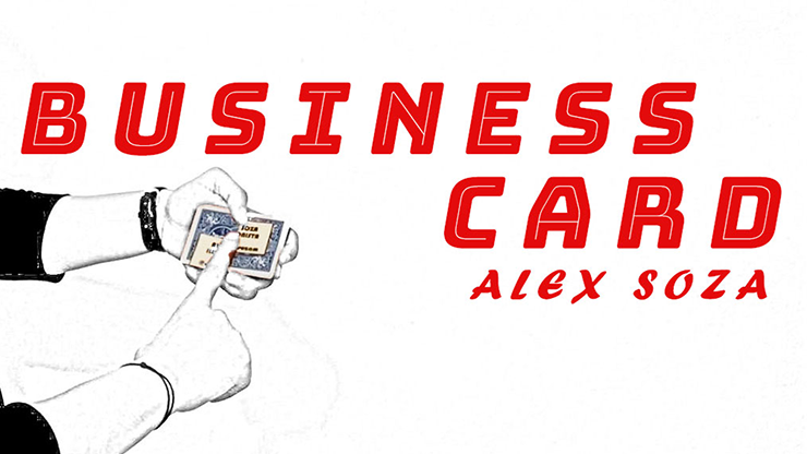 【Murphy's Magic DL】Business Card by Alex Soza video DOWNLOAD