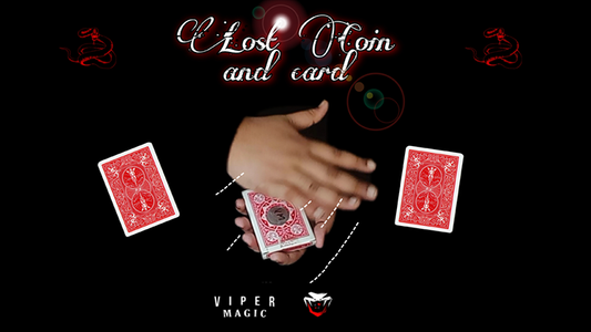 【Murphy's Magic DL】 『ロストコインアンドカード』 バイパー・マジック / Lost Coin and Card by Viper Magic video DOWNLOAD
